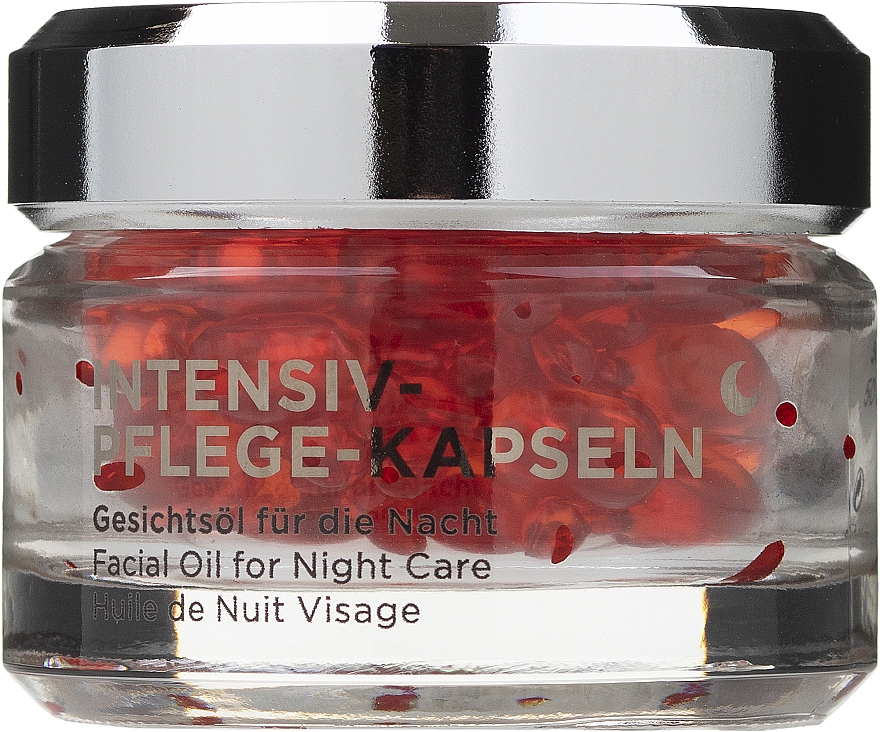 Regenerierendes Gesichtsöl für die Nacht mit Borretsch und Ceramiden - Annemarie Borlind Intensive Care Capsules Facial Oil — Bild N1