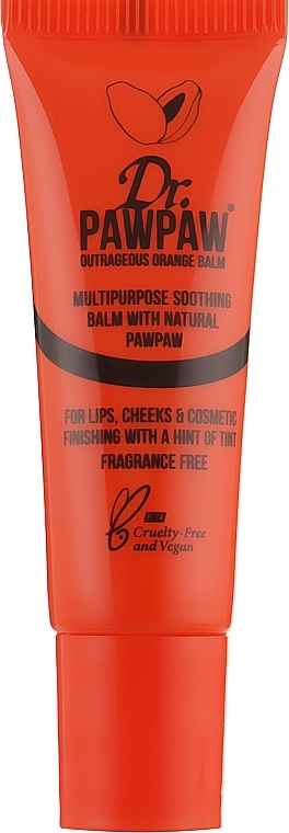 Lippenbalsam - Dr. PAWPAW Outrageous Orange Balm — Bild N1