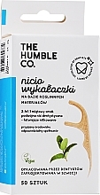 Düfte, Parfümerie und Kosmetik Zahnseide-Sticks mit Minzgeschmack - The Humble Co. Dental Floss Picks