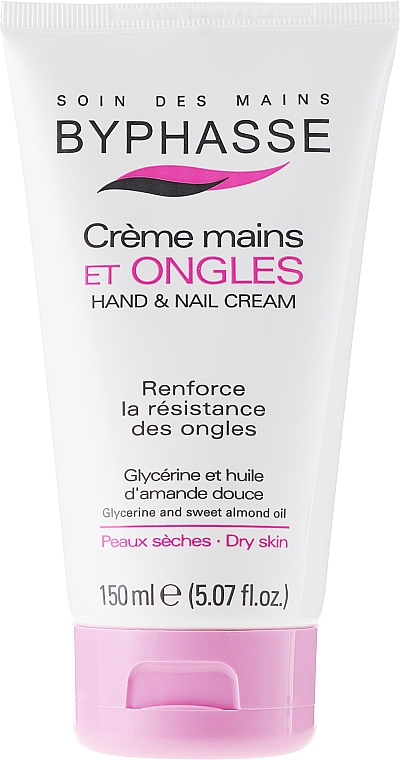 Hand- und Nagelcreme - Byphasse Hand And Nail Cream