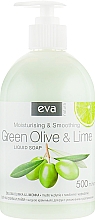 Düfte, Parfümerie und Kosmetik Flüssige Handcremeseife mit Olive und Limette - Eva Natura