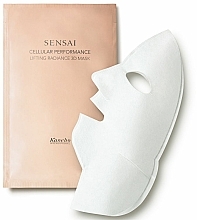 Düfte, Parfümerie und Kosmetik Dreidimensionale Anti-Aging Tuchmaske mit Lifting-Effekt - Sensai Cellular Lifting Radiance 3D Mask