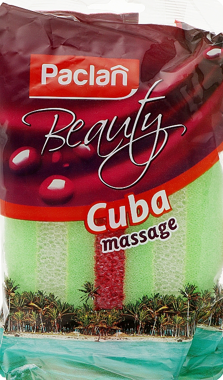 Massageschwamm Cuba - Paclan Beauty Cuba Massage — Bild N1