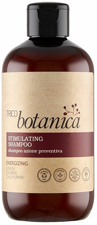Stimulierendes und energetisierendes Shampoo mit Zitrone, Ginseng und Chilipfeffer - Trico Botanica Energia — Bild N1