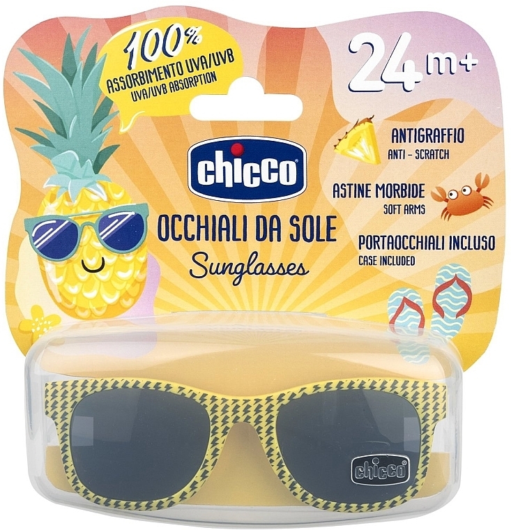 Sonnenbrillen für Kinder ab 2 Jahren gelb - Chicco Sunglasses 24M+ — Bild N2