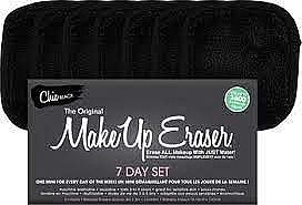 Set - MakeUpEraser 7-Day Set Chic Black (cloth/7pcs) — Bild N2