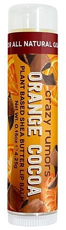 Lippenbalsam - Crazy Rumors Orange Cocoa Lip Balm — Bild N1