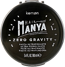 Düfte, Parfümerie und Kosmetik Modellierende Haarpaste mit Matt-Effekt Extra starker Halt - Kemon Hair Manya Zero Gravity Ultra Fixing Cream