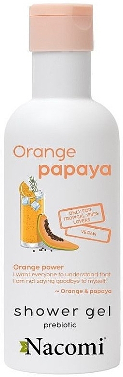 Duschgel mit Orange und Papaya - Nacomi Orange & Papaya Shower Gel — Bild N1