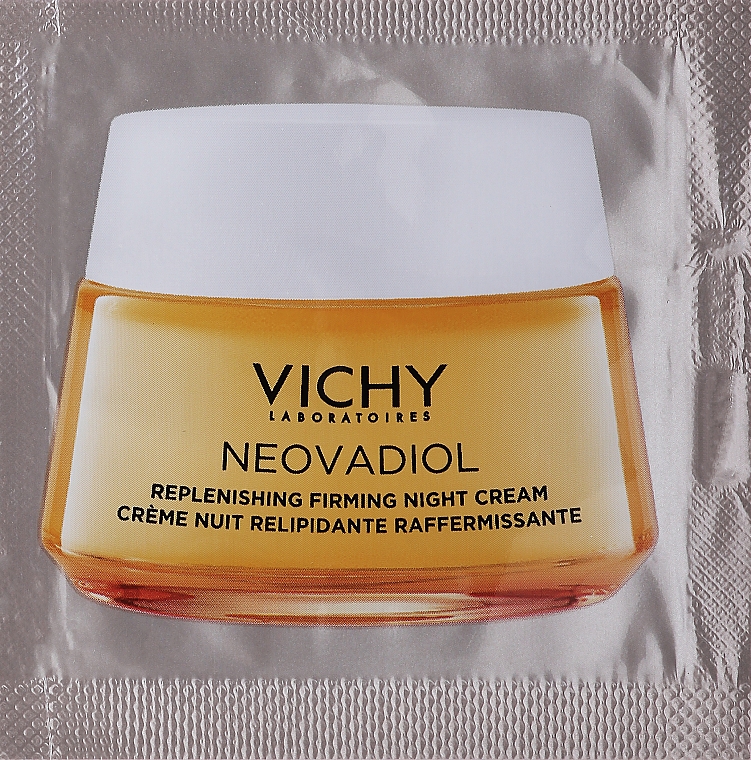 GESCHENK! Revitalisierende und straffende Nachtcreme für das Gesicht - Vichy Neovadiol Replenishing Firming Night Cream (Probe) — Bild N1