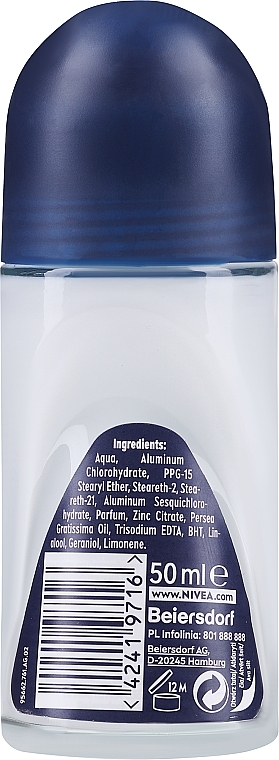 Deo Roll-on Antitranspirant - Nivea Men Active Energy Deodorant Roll-On — Bild N3