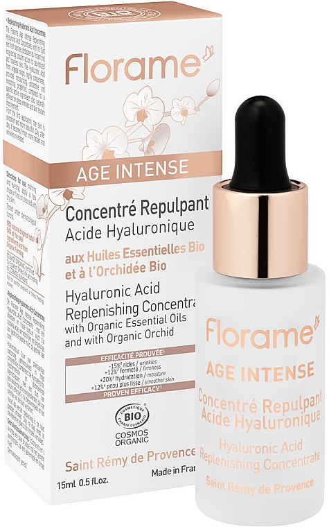 Vitalisierendes Konzentrat mit Hyaluronsäure - Florame Age Intense Hyaluronic Acid Replenishing Concentrate — Bild N1