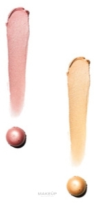 Cremiger Lidschatten - Couleur Caramel Shine Eye Duo — Bild Pink Gold/Golden