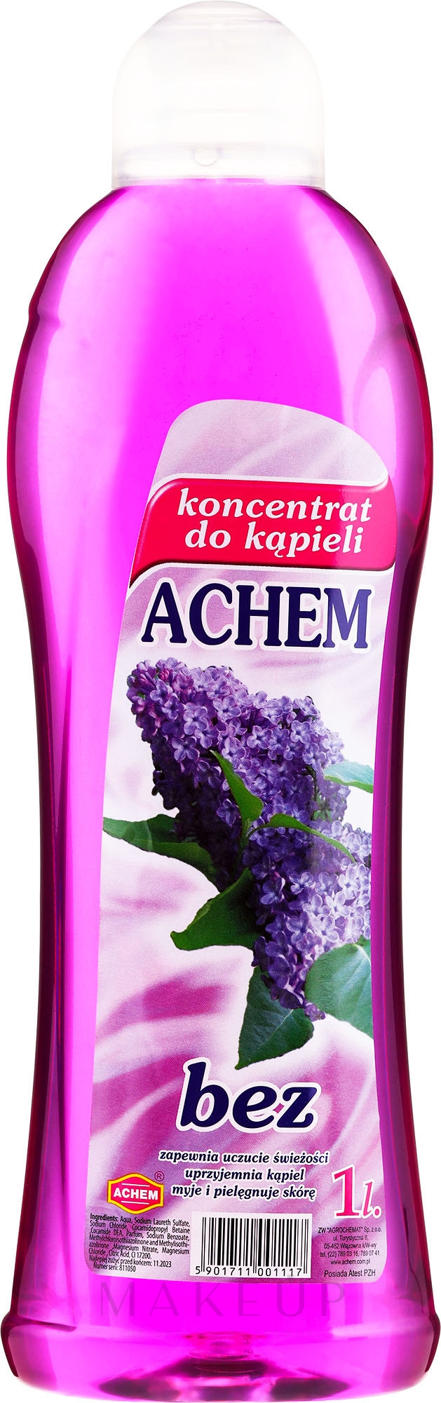 Badekonzentrat mit Flieder - Achem Concentrated Bubble Bath Lilac — Foto 1000 ml