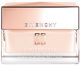 Düfte, Parfümerie und Kosmetik Reichhaltige verjüngende Gesichtscreme - Givenchy L`Intemporel Global Youth Divine Rich Cream