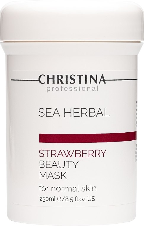 Schönheitsmaske Erdbeere für normale Haut - Christina Sea Herbal Beauty Mask Strawberry — Bild N3