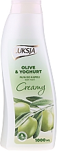 Düfte, Parfümerie und Kosmetik Cremiger Badeschaum Olive & Joghurt - Luksja Creamy Olive & Yoghurt Bath Foam