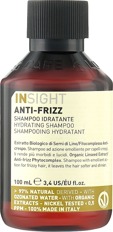 Feuchtigkeitsspendendes Haarshampoo - Insight Anti-Frizz Hair Hydrating Shampoo