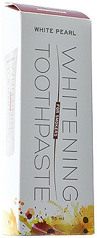 Aufhellende Zahnpasta für Raucher - VitalCare White Pearl Whitening Toothpaste for Smookers — Bild N1