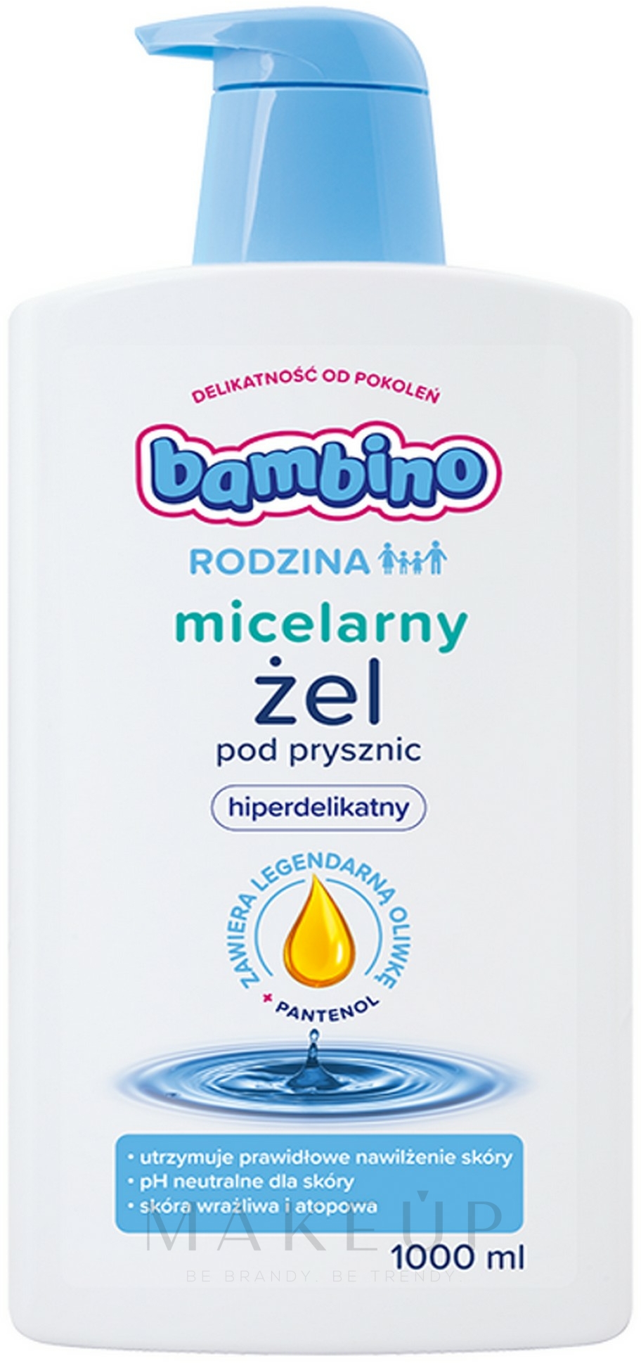 Hypoallergenes Duschgel - NIVEA Bambino Family Shower Gel — Bild 400 ml