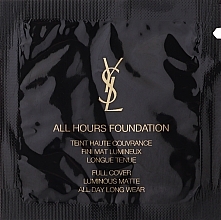 Yves Saint Laurent All Hours Foundation Luminous Matte (Probe) - Foundation mit Matteffekt — Bild N1