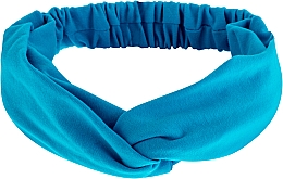 Stirnband Trikotage türkis Knit Twist - MAKEUP Hair Accessories — Bild N1