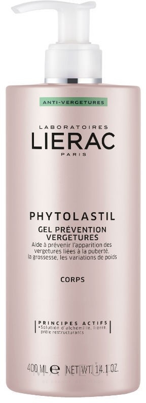 Körpergel gegen Dehnungsstreifen - Lierac Phytolastil Stretch Mark Prevention Gel — Bild 400 ml