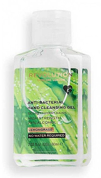 Händedesinfektionsgel mit Zitronengras - Revolution Skincare Lemongrass Anti-Bacterial Hand Cleansing Gel — Bild N1