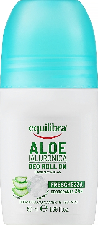 Deo Roll-on Antitranspirant - Equilibra Aloe Deo Aloes Roll-On
