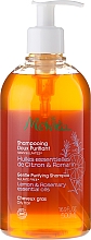 Zartes Shampoo für fettiges Haar mit Zitrone und Rosmarin - Melvita Hair Care Gentle Purifyng Shampoo — Bild N3