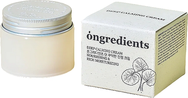 Intensiv regenerierende Gesichtscreme - Ongredients Deep Calming Cream — Bild N1