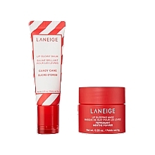 Set - Laneige Divine Lip Duo (Lippenmaske/8 g + Lippenbalsam/10 ml) — Bild N2