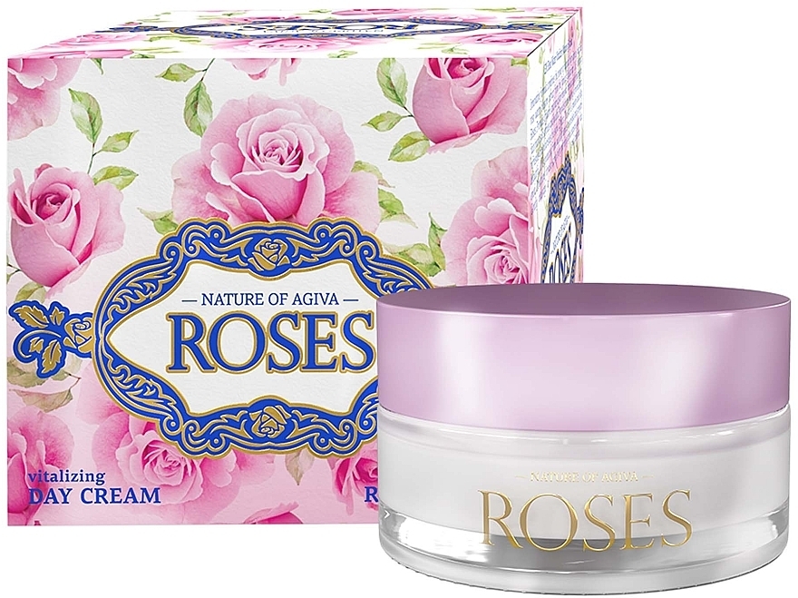 Vitalisierende Tagescreme für das Gesicht - Nature of Agiva Roses Vitalizing Day Cream — Bild N1