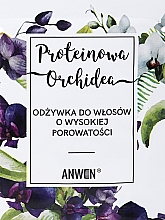 Conditioner für stark poröses Haar mit Orchidee - Anwen Protein Orchid (Probe)  — Bild N1