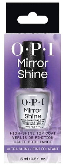 Nagelüberlack für einen diamantenen Glanz und Schutz vor dem Ausbleichen - OPI Mirror Shine Top Coat NTT37  — Bild N2