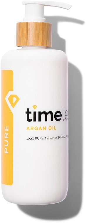 Arganöl mit Spender - Timeless Skin Care Argan Oil 100% Pure — Bild N1