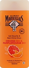 Düfte, Parfümerie und Kosmetik Duschgel mit Orange und Grapefruit - Le Petit Marseillais Orange Bio & Pamplemousse