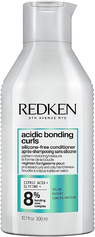 Conditioner ohne Silikone für lockiges Haar - Redken Acidic Bonding Curls Silicone-Free Conditioner  — Bild N1