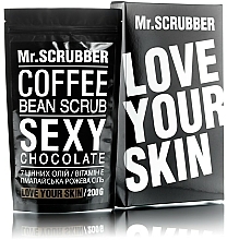 Düfte, Parfümerie und Kosmetik Kaffeepeeling für Gesicht und Körper - Mr.Scrubber Sexy Chocolate Scrub