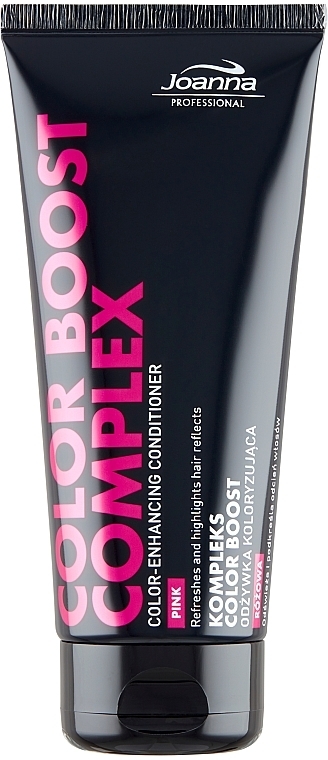 Farbverbessernder Conditioner rosa - Joanna Professional Color Boost Complex Pink Color-Enhancing Conditioner — Bild N2
