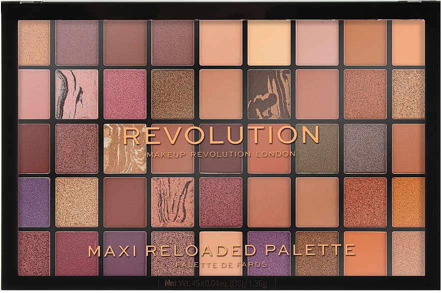 Lidschattenpalette mit 45 Farben - Makeup Revolution Maxi Reloaded Palette — Bild N2
