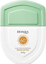 Sonnenschutzlotion mit Aloe Vera-Extrakt - Bioaqua Aloe Vera Sunscreen Repair Lotion SPF60+  — Bild N2