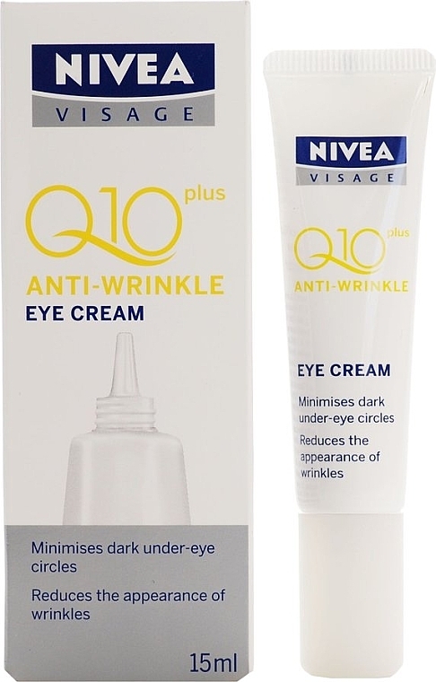 Anti-Aging- und Anti-Falten-Augencreme - Nivea Q10 Plus Anti-wrinkle Eye Cream — Bild N1