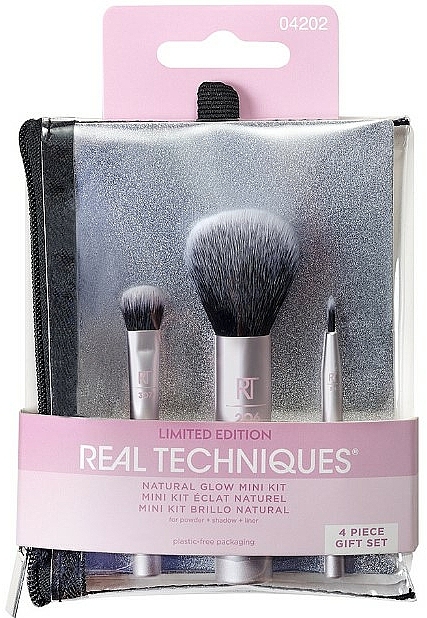 Make-up Pinselset 3-tlg. - Real Techniques Natural Glow Mini Kit — Bild N1