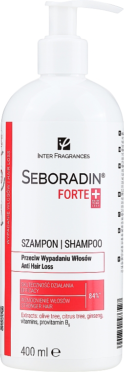 Shampoo gegen Haarausfall mit Oliven- und Zitrusbaumextrakt - Seboradin Anti Hair Loss Shampoo — Bild N2