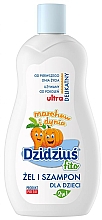 Ultra sanftes 2in1 Duschgel und Shampoo für Babys und Kinder mit Karotten- und Kürbisextrakt - Dzidzius Fito — Bild N1