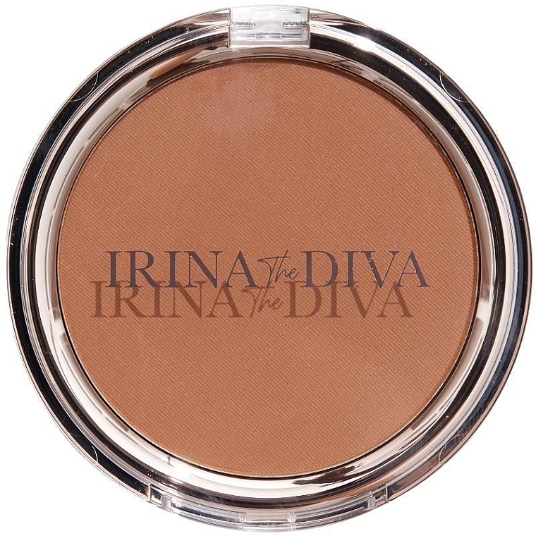 Bronzierendes Gesichtspuder - Irina The Diva No Filter Matte Bronzing Powder — Bild N1