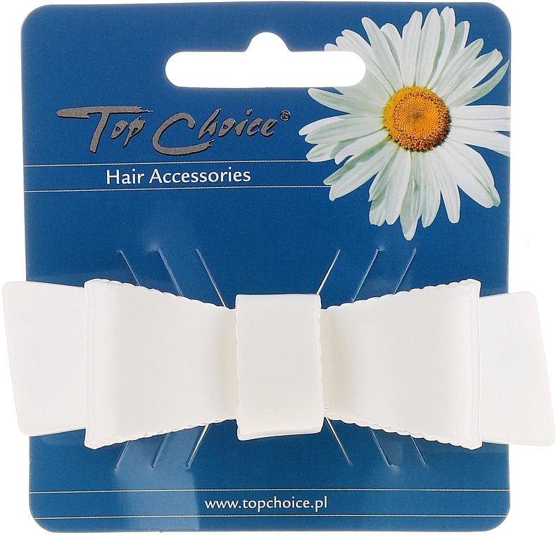 Automatische Haarspange White Collection weiß - Top Choice — Bild N1