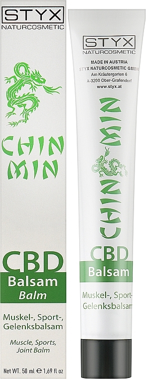 Körperbalsam mit ätherischen Ölen - Styx Naturcosmetic Chin Min CBD Balsam — Bild N2