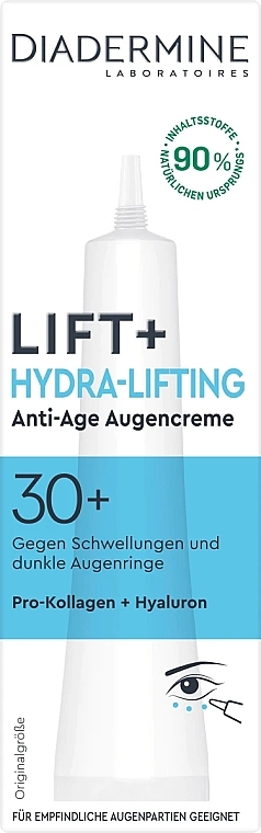 Augencreme - Diadermine Lift+ Hydra Lifting — Bild N1